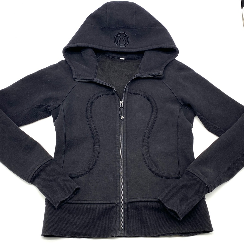lululemon athletica Black Scuba Hoodie Zip Jacket